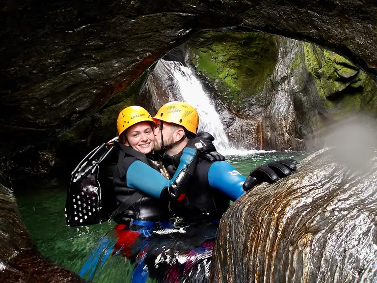 Beginner Canyoning in Mt Aspiring