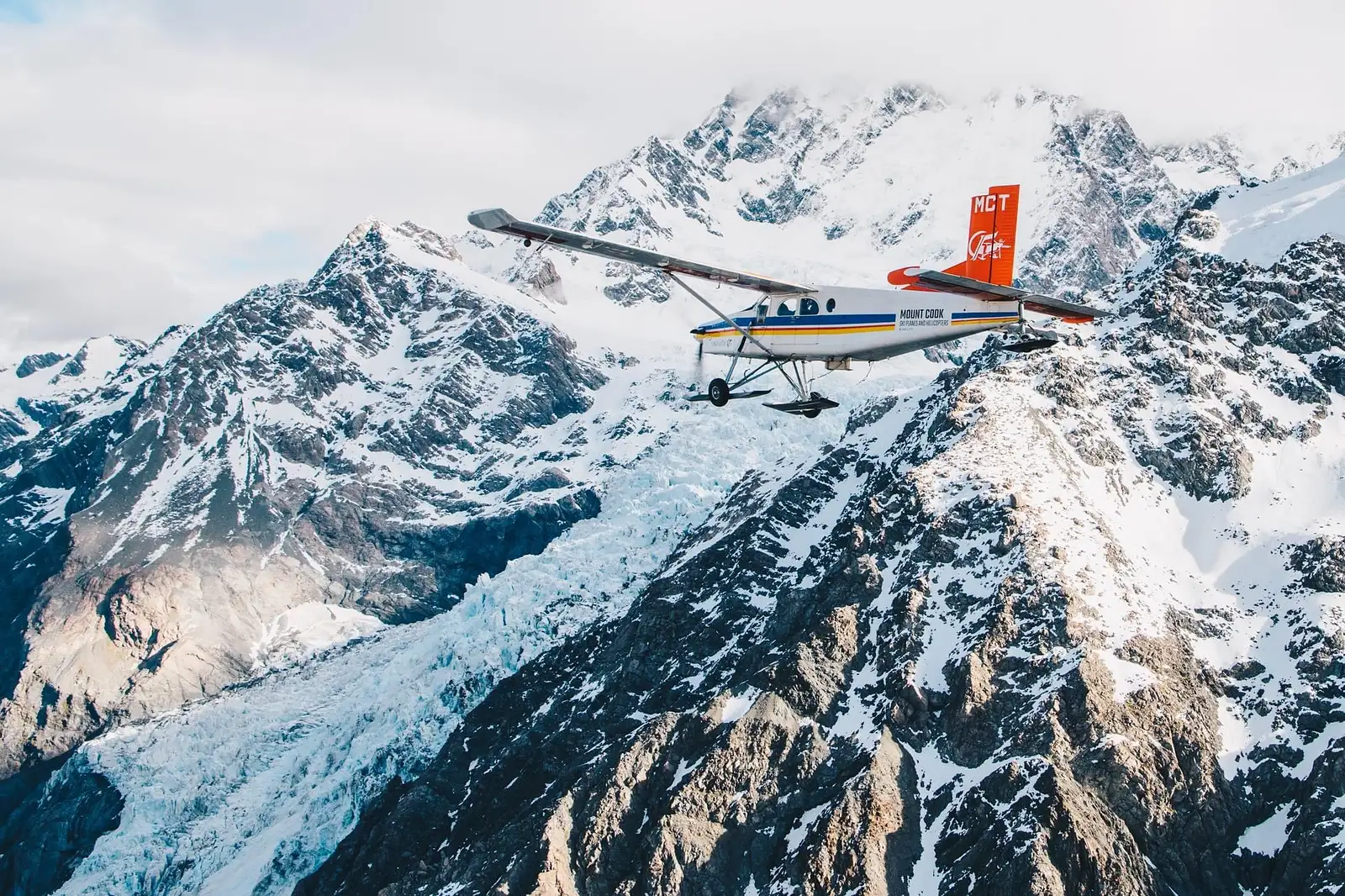 Mt Cook Glacier Landing Day Tour from Christchurch